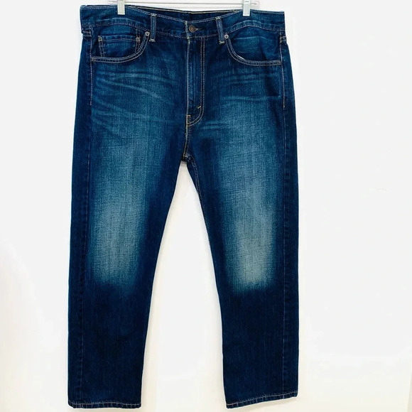 Levi's Other - Levis 505 Jeans Men 38  Inseam 29"  Blue‎ Fade Straight 100% Cotton Casual Work